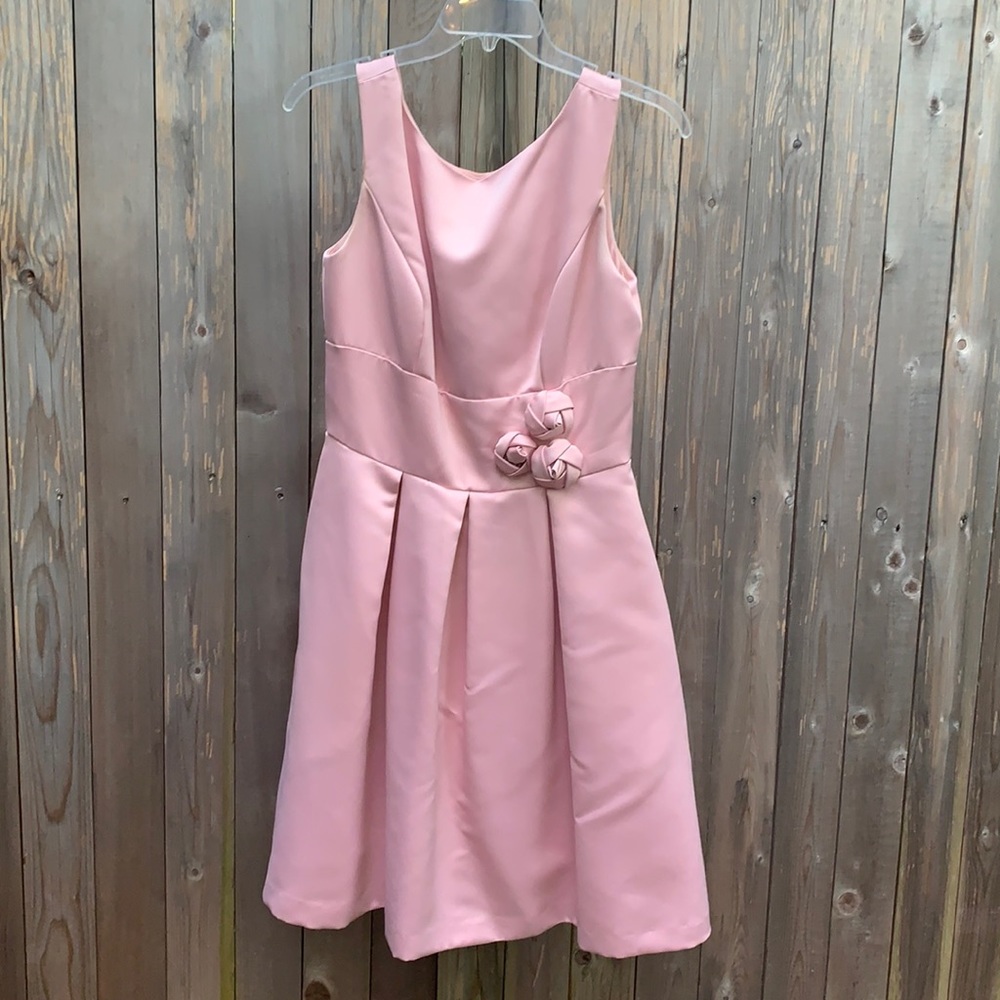 Dessy Collection dusty pink/mauve dress